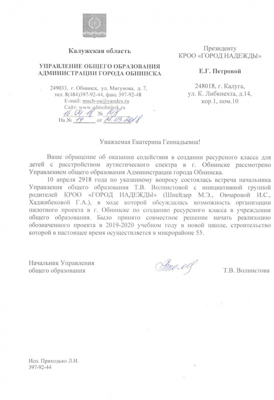  КРОО Город Надежды